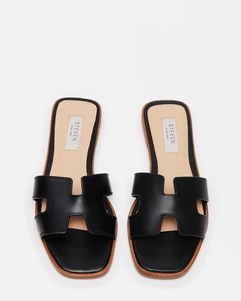 HADYN BLACK LEATHER | Steve Madden (US)