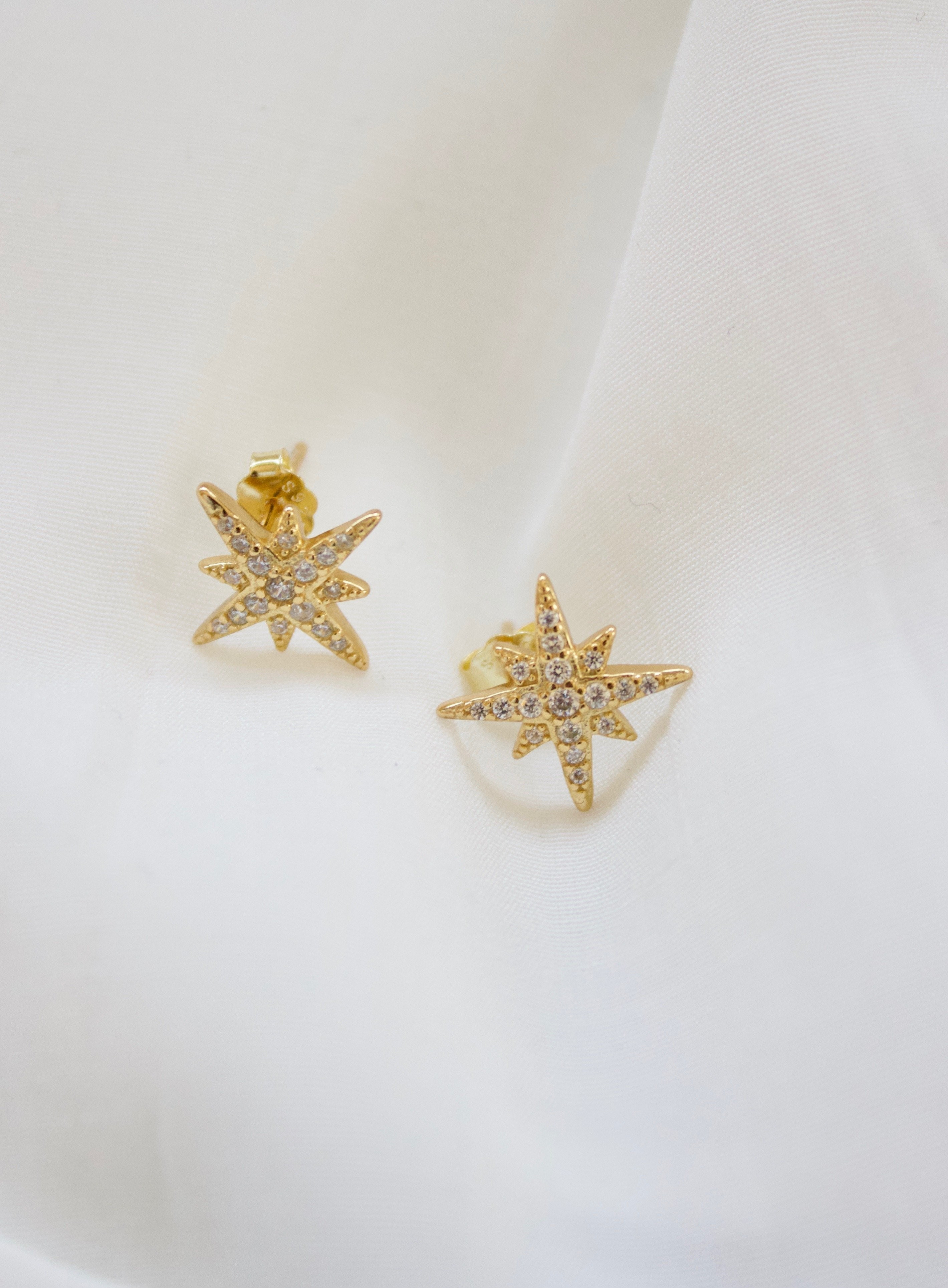 STARBURST STUD EARRINGS | Katie Waltman Jewelry