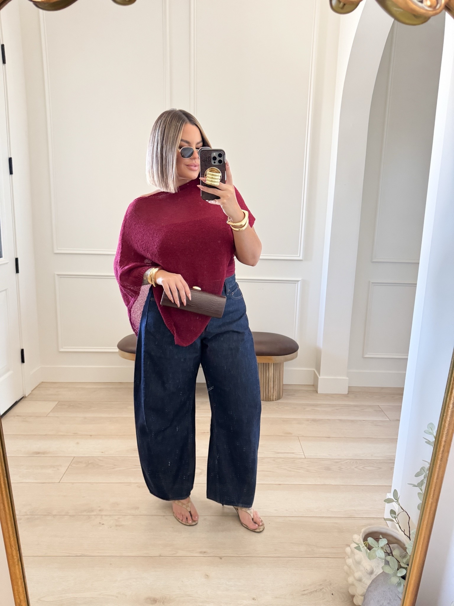 Jeans 31 long 
Tube top linked similar