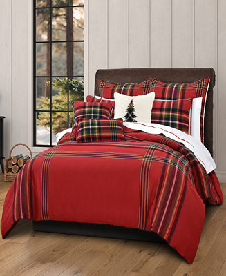 J Queen New York Andrew Plaid 3-Pc. Duvet Cover Set, King/California King - Macy's | Macy's
