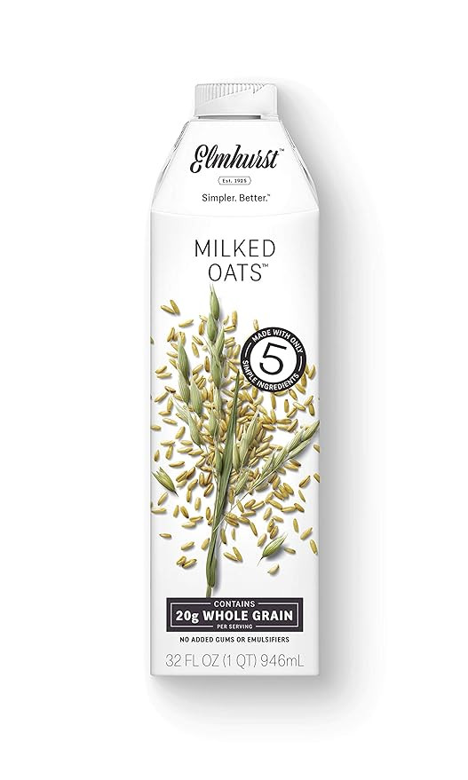 Elmhurst 1925 Oat Milk, 32 Ounce (Pack of 6) | Amazon (US)