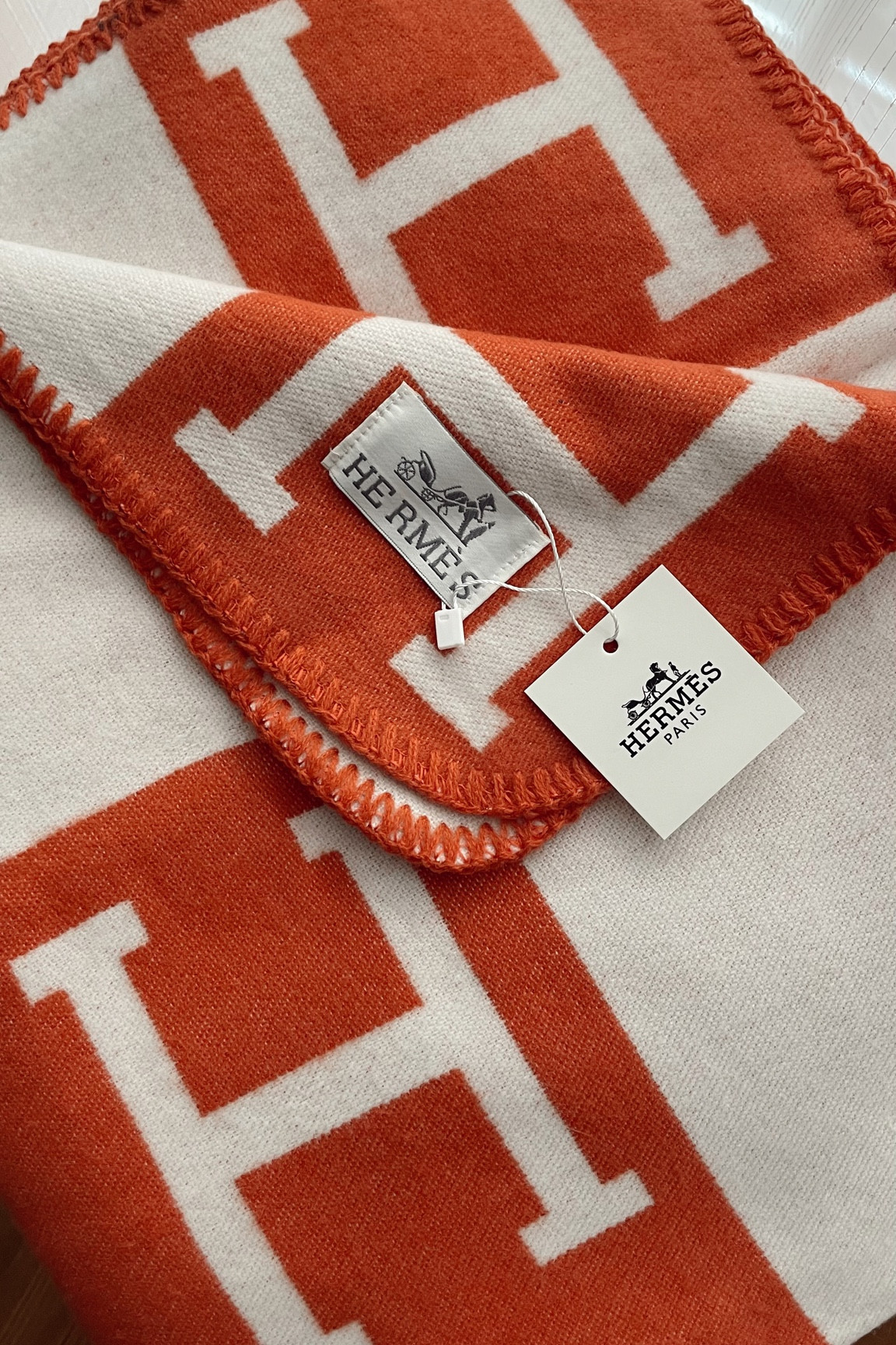 Faux best sale hermes blanket