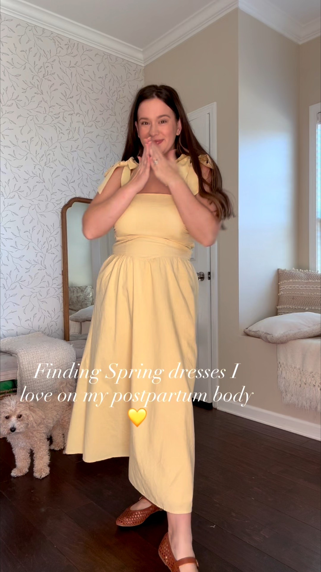 Spring fashions are starting to emerge & I am hunting down the best styles that I love on my freshly postpartum body 💛✨

#LTKootd #LTKmomlife #LTKSeasonal