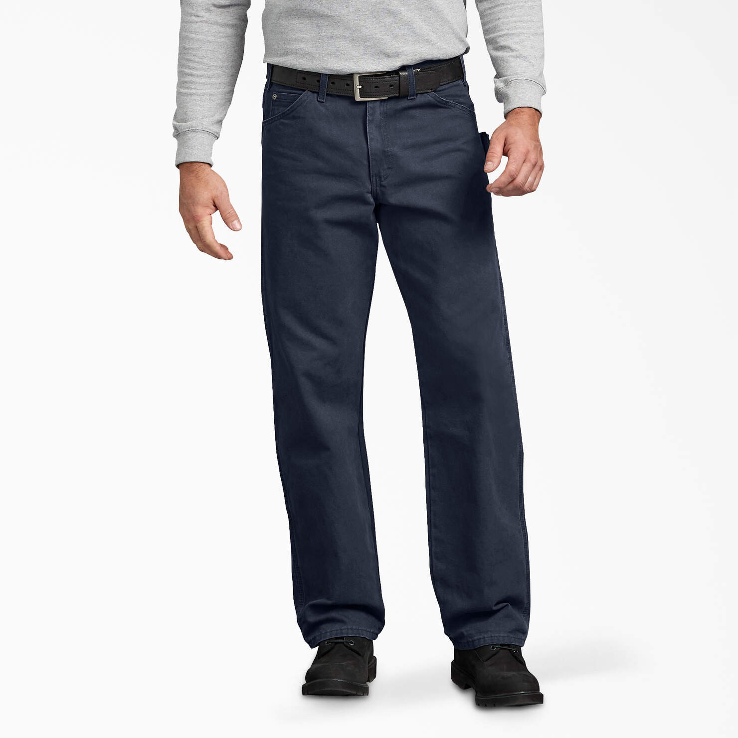 Men's Relaxed Fit Sanded Duck Carpenter Pants - Dickies US | Dickies