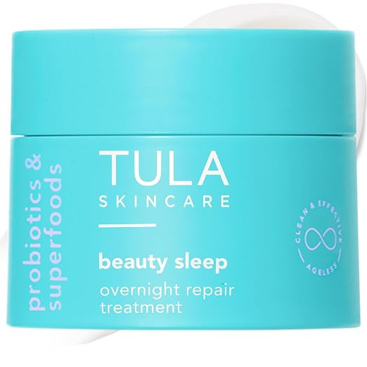 TULA Skin Care Beauty Sleep Overnight Repair Treatment - Anti-Aging, Night Cream, Contains Natura... | Amazon (US)