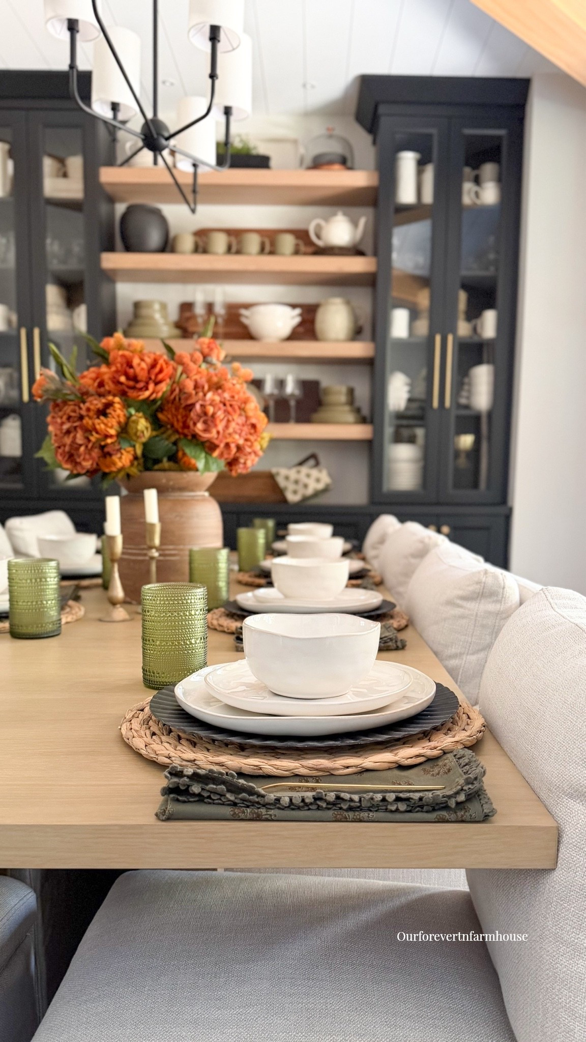 Hosting season is almost here. 🤎🍂

I’ve been getting our dining room ready for all the dinners and gatherings ahead, and this dinnerware makes such a pretty foundation for a tablescape.

I love the shape, texture and warm neutral color, and it can easily be dressed up for a holiday table or kept simple for everyday dinners.

Linked the set here! 🤍

#LTKSeasonal #LTKHome