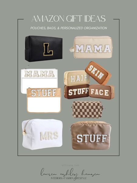 Gift ideas for her! Whether she’s a mom, college student, constantly on the go, or just loves to be organized these Amazon pouches are perfect! A great way to keep everything organized, and they’re cute and affordable! 

#LTKstyletip #LTKGiftGuide