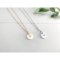 Pause Necklace Yoga Jewelry Dainty Wanderlust Zen | Etsy (US)