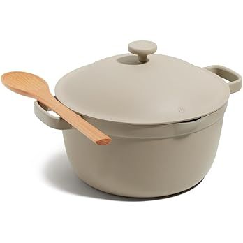 Our Place Perfect Pot - 5.5 Qt. Nonstick Ceramic Sauce Pan with Lid | Versatile Cookware for Stov... | Amazon (US)