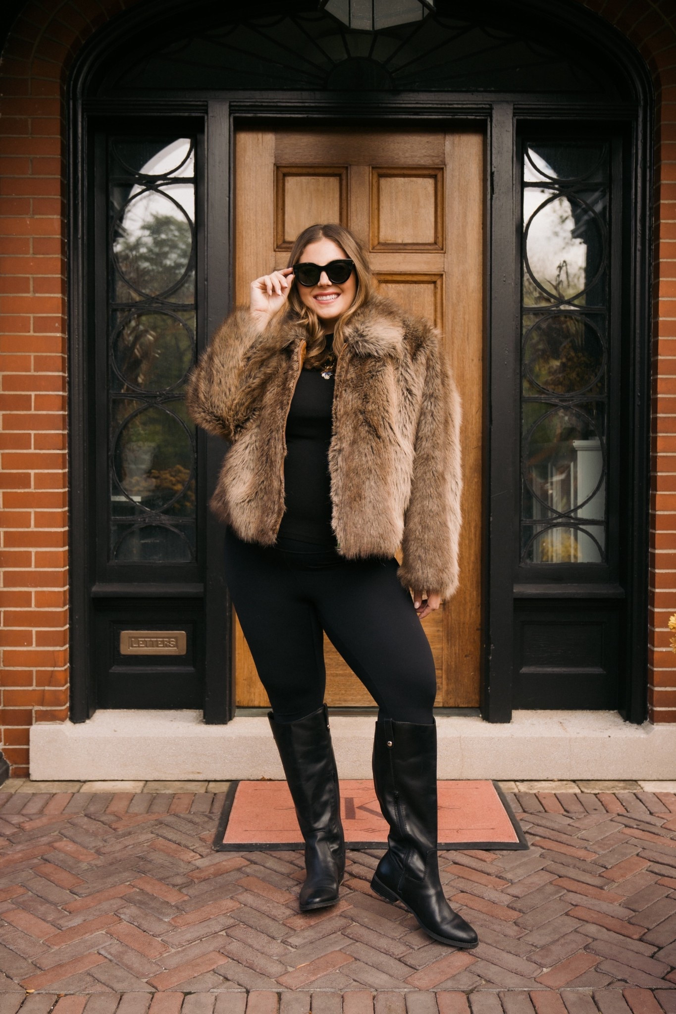 Wearing size 1X in faux fur coat, XXL in top, 1X in leggings. Use CARALYN30 at Anthropologie through 11/23. Use CARALYN15 at Spanx. 

#LTKSaleAlert #LTKPlusSize #LTKSeasonal