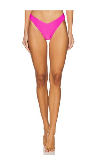 Vanessa Bikini Bottom in Ultra Pink | Revolve Clothing (Global)