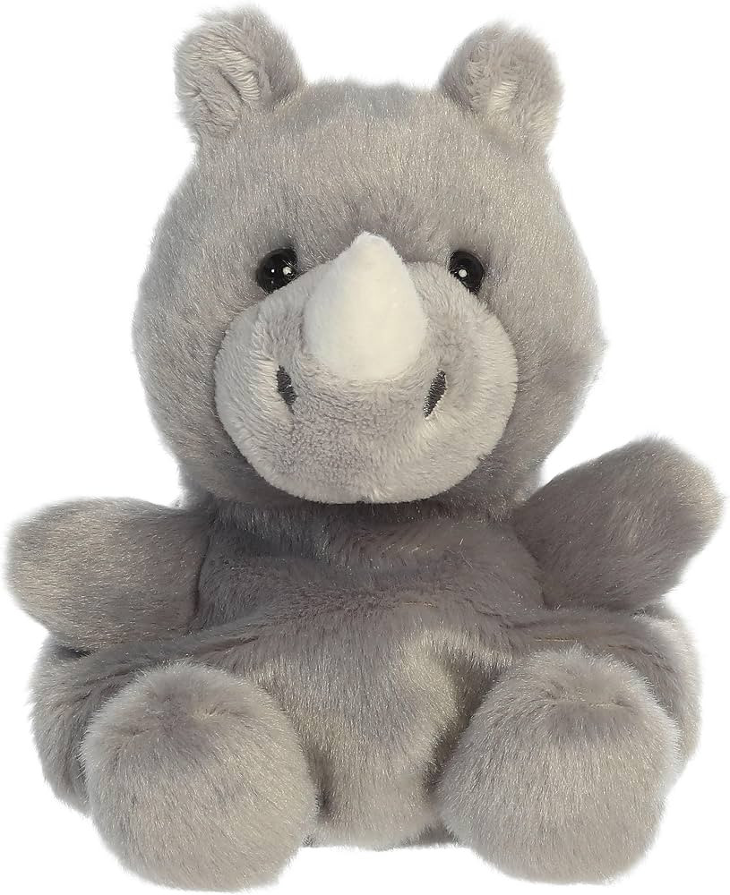 Aurora Adorable Palm Pals Jambo Rhino Stuffed Animal - Fun Collectible Plush for Kids and Adult C... | Amazon (US)