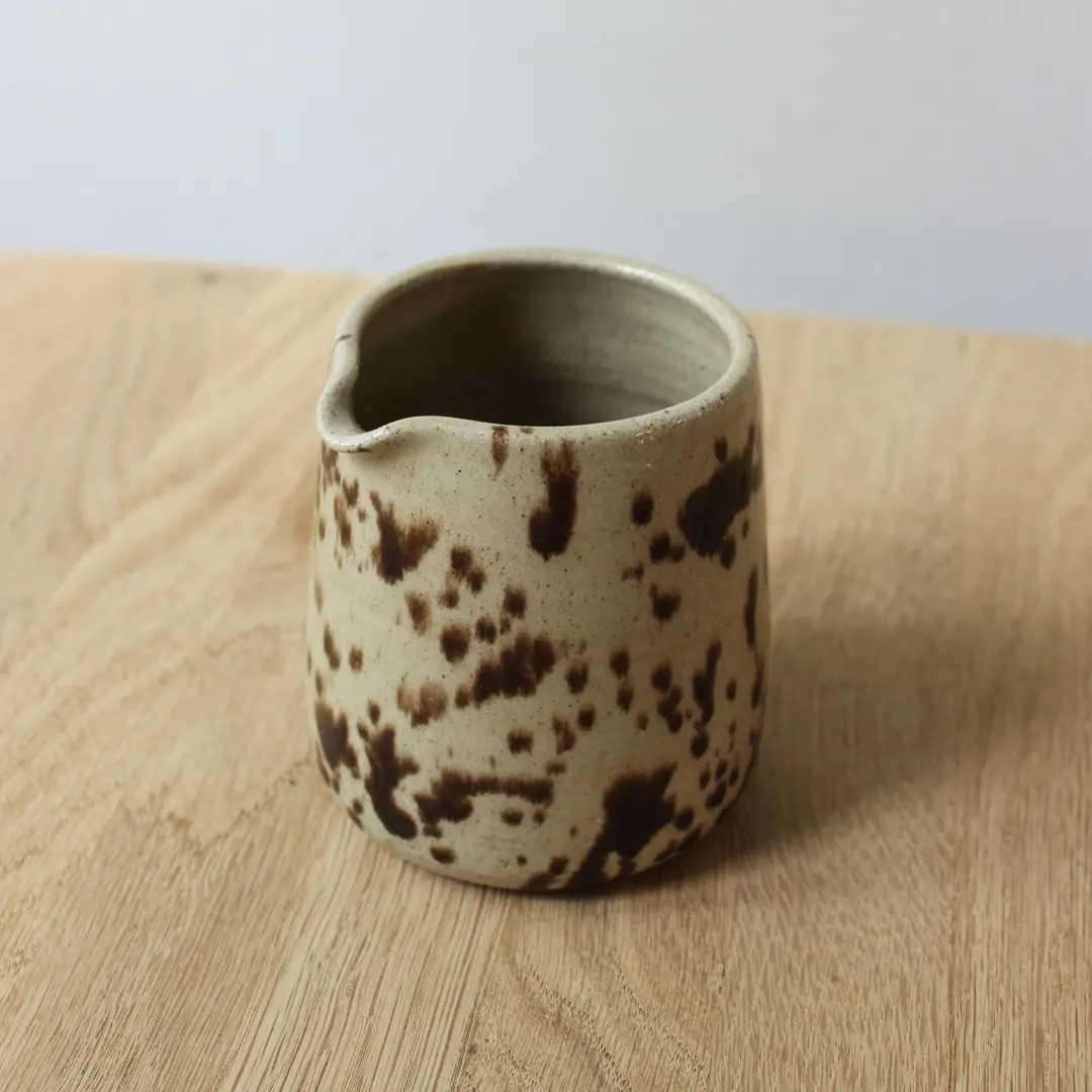 MADE TO ORDER Handmade Speckled Ceramic Creamer: 10oz Pottery Milk Jug - Etsy | Etsy (US)