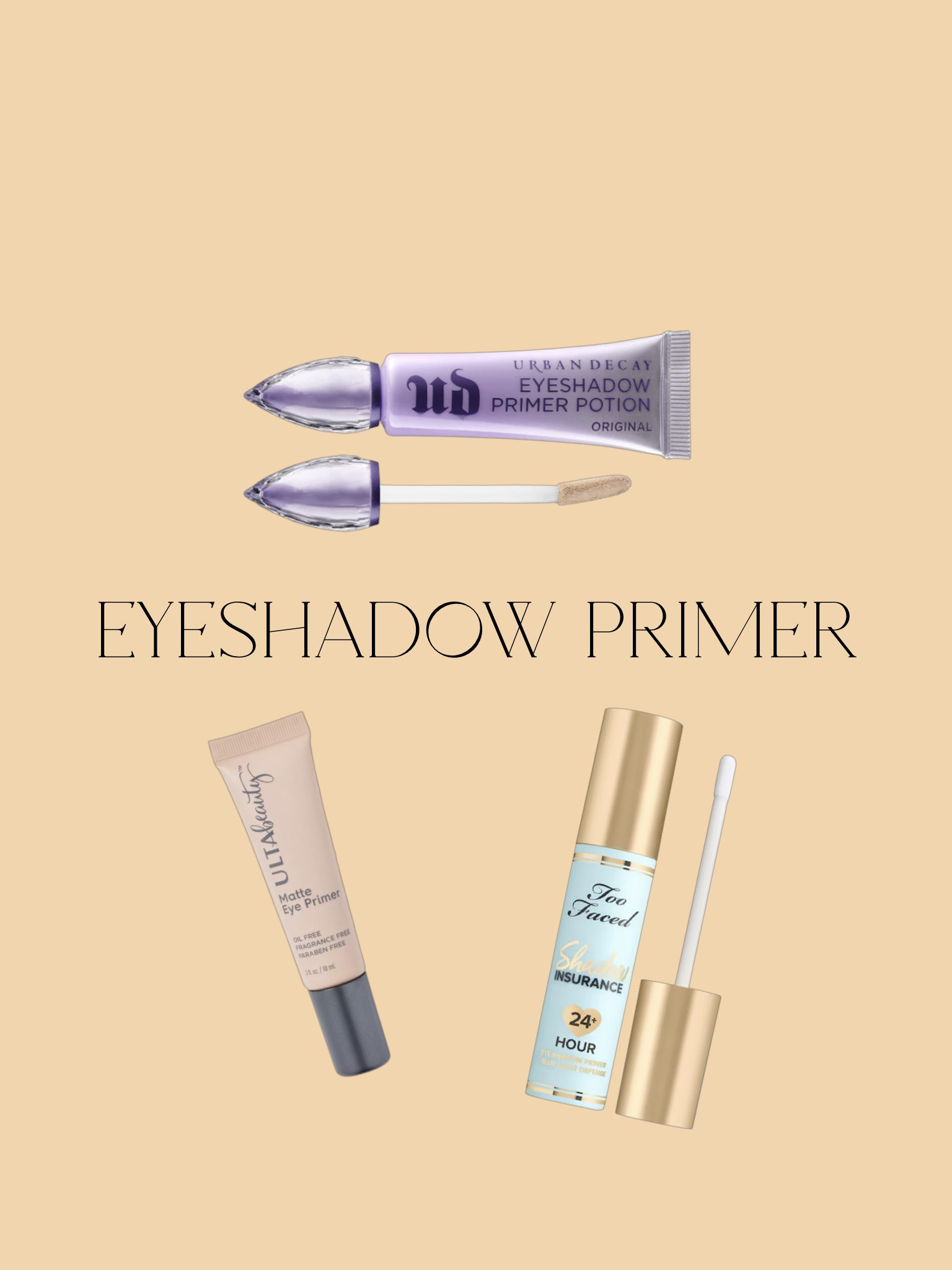 Besides concealer, these are my fav eyeshadow primers! 

#LTKbeauty #LTKstyletip