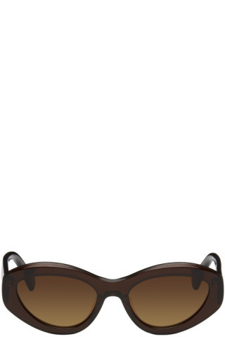 Brown 09 Sunglasses | SSENSE