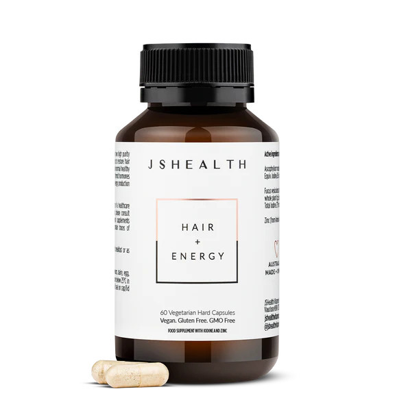 Hair + Energy Formula - 2 Months Supply | JS Health (UK & US)