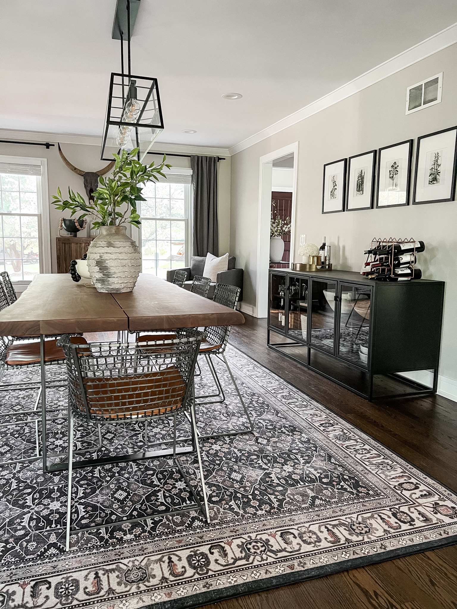 Moody neutral dining room inspo. Save 10% on ruggable with code RUGLAUREN10  

#LTKFind #LTKhome #LTKsalealert