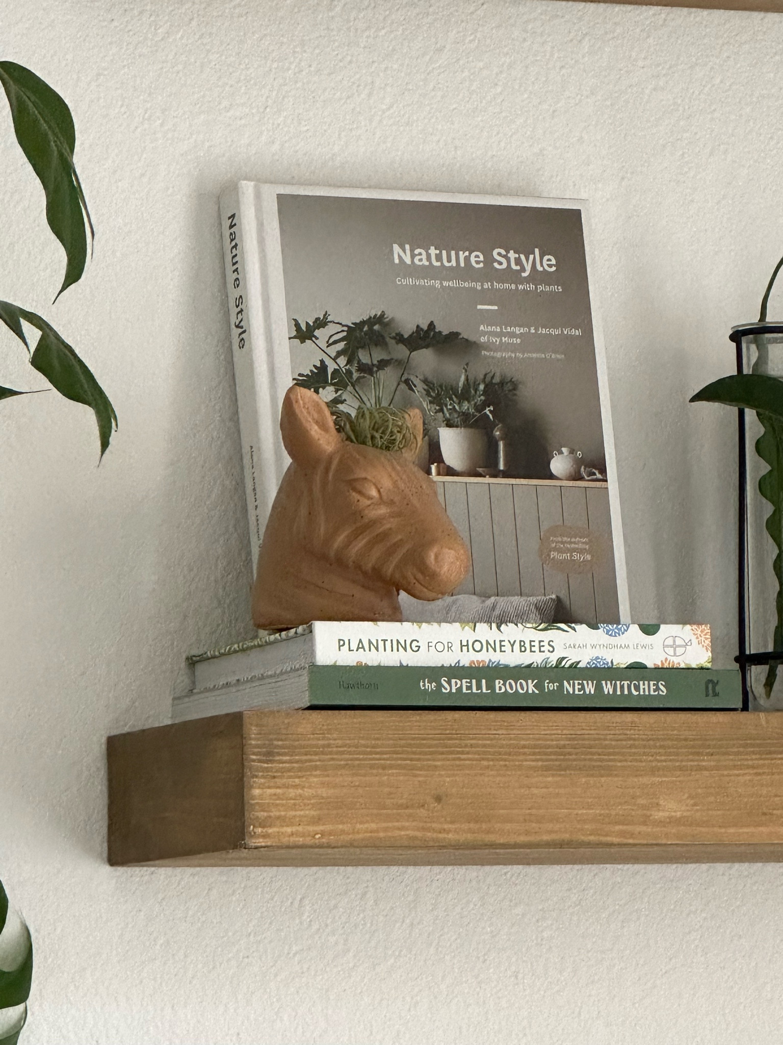 Book stack in our master bedroom 

#LTKhome #LTKfindsunder100 #LTKfindsunder50