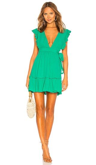 Misty Dress in Kelly Green | Revolve Clothing (Global)