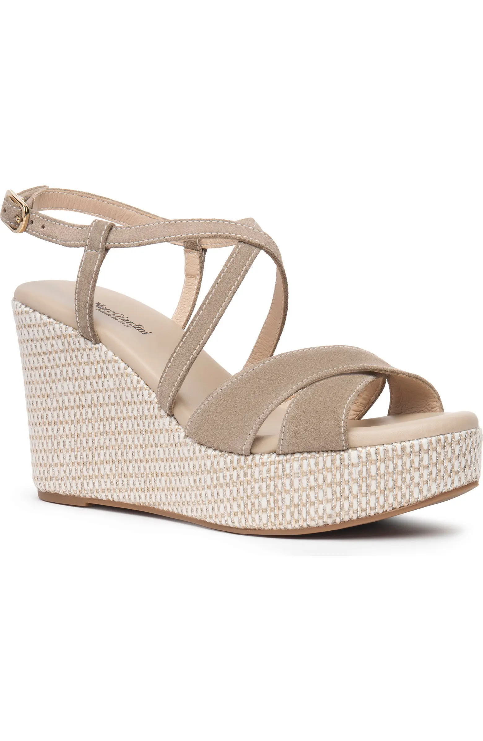 Strappy Platform Wedge Sandal (Women) | Nordstrom