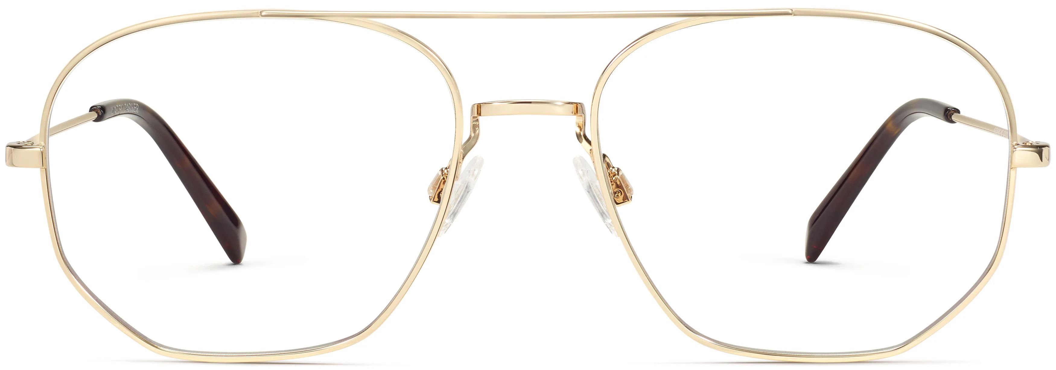 Aram Eyeglasses in Polished Gold | Warby Parker (US)