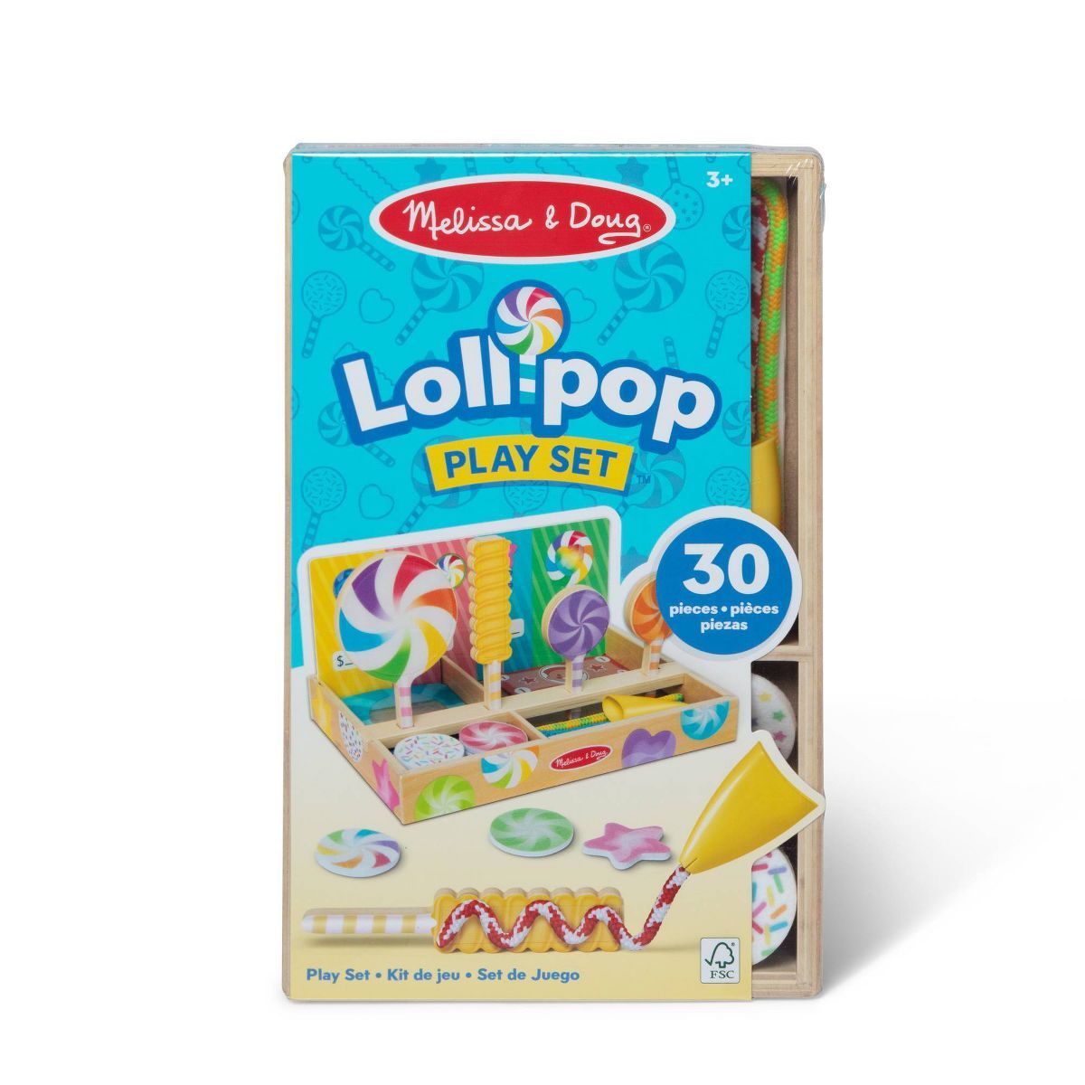 Melissa & Doug Wooden Lollipop Play Set | Target