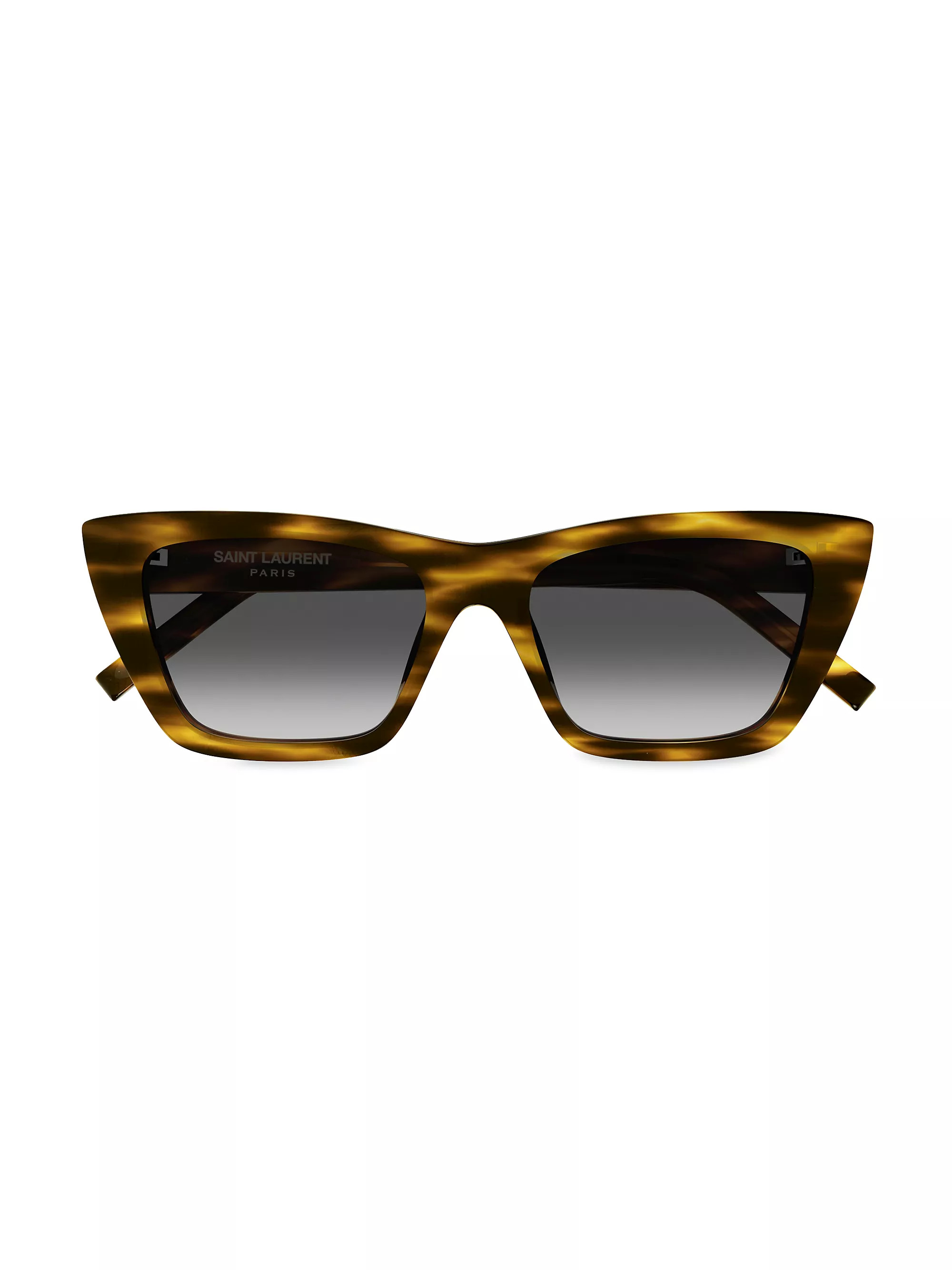 Saint Laurent Feminine Fashion Mica Icons Cat-Eye Sunglasses | Saks Fifth Avenue | Saks Fifth Avenue