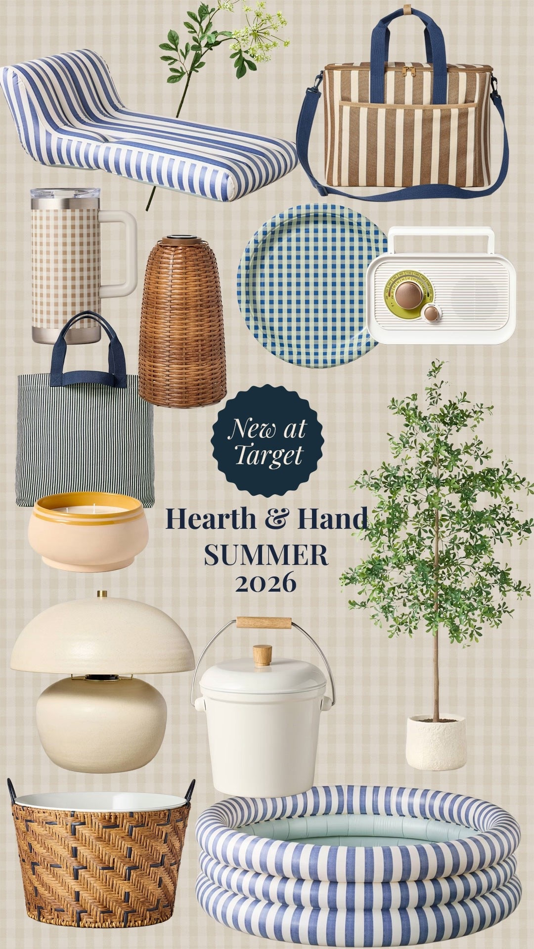 Just dropped today: Hearth & Hand summer 2026 at Target ☀️

These seasonal drops tend to sell out fast! I’m eyeing those woven solar lanterns 💡 

#LTKSeasonal #LTKHome