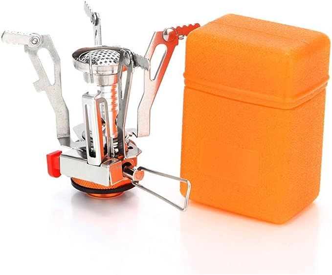 AOTU Portable Camping Stoves Backpacking Stove with Piezo Ignition Stable Support Wind-Resistance... | Amazon (US)