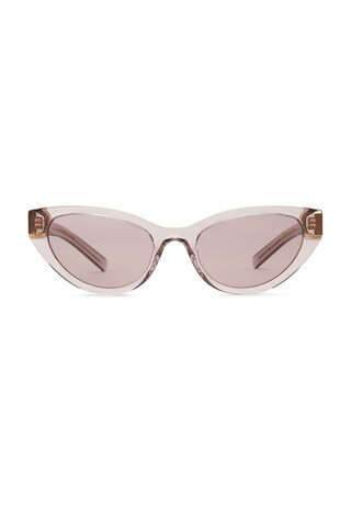 Miu Miu Cat Eye Sunglasses in Mauve | FWRD 