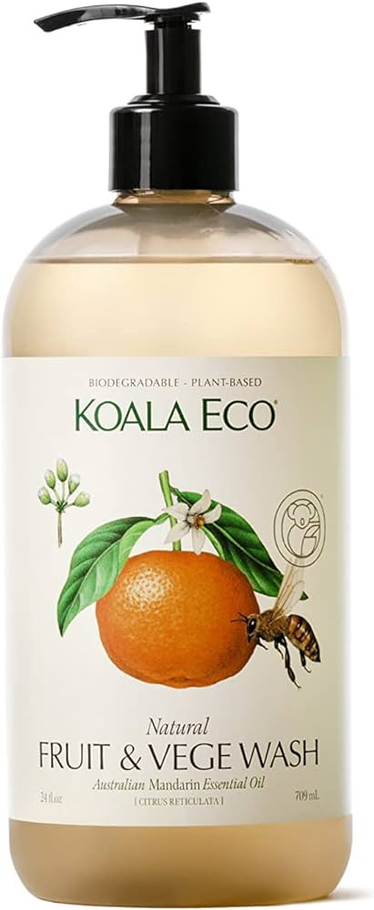 Koala Eco Natural Fruit & Vegetable Wash - Plant-Based, Eco-Friendly - with Australian Mandarin E... | Amazon (US)