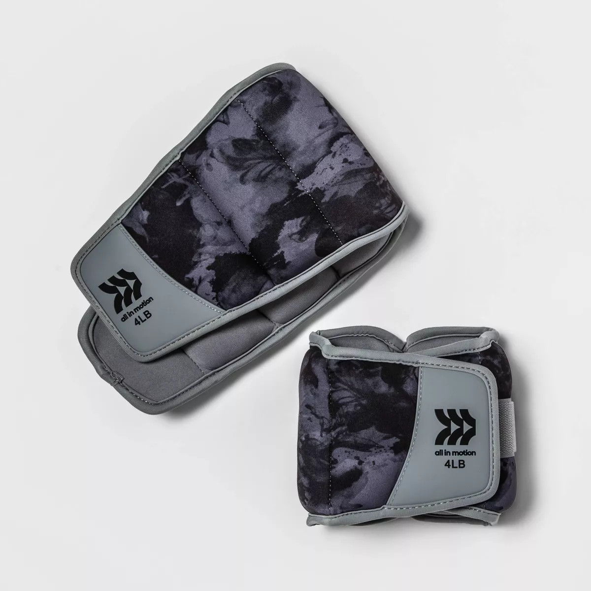Ankle Weights Anti-microbial 4lbs 2pc - All In Motion™: Adjustable Neoprene Pair | Target
