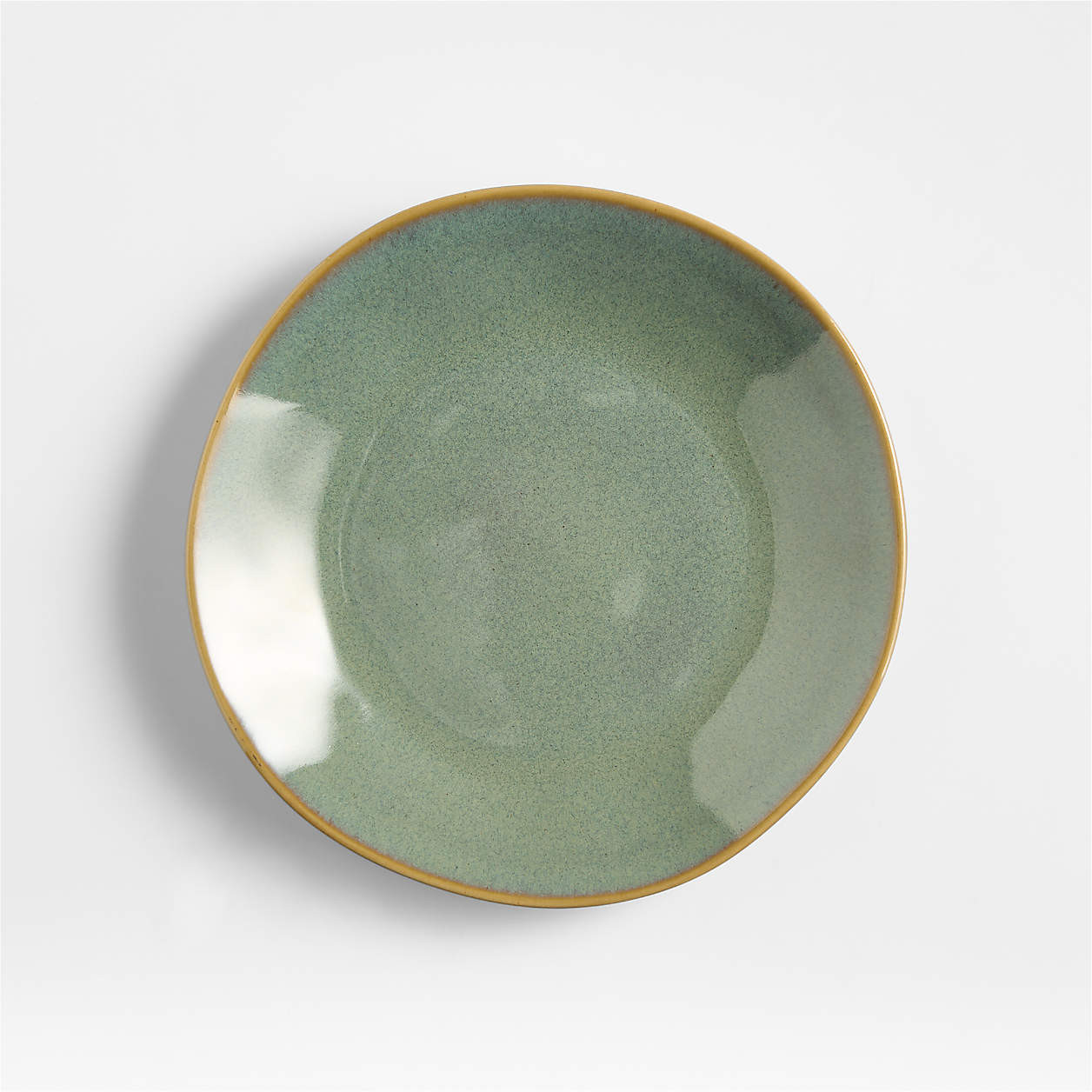 Marin Sage Green Stoneware Salad Plate + Reviews | Crate & Barrel | Crate & Barrel