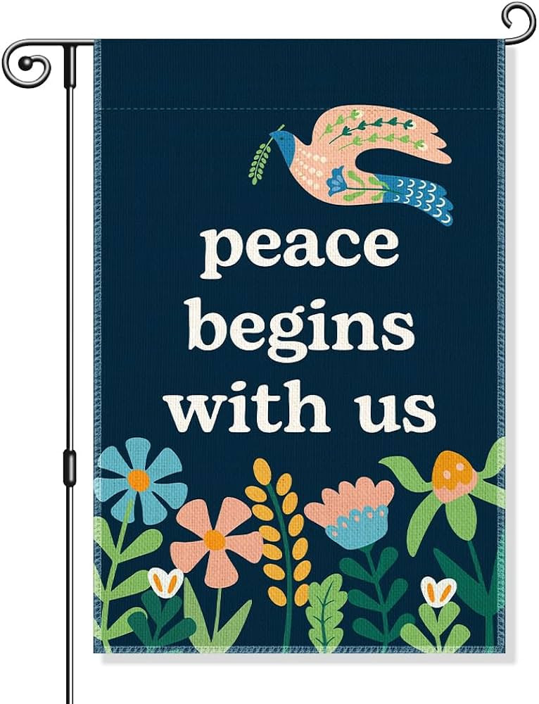 Flag Size: The garden flag measures 12.5 x 18 inches, which fits on most standard flag stands. (o... | Amazon (US)
