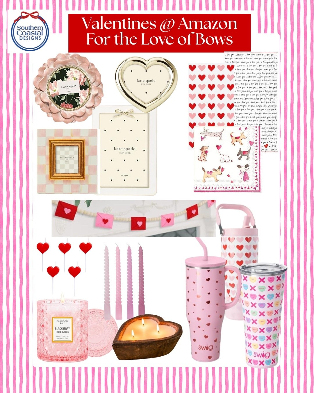 LOVING these bow-detailed frames, tumblers, candles and Valentine party at Amazon! 💌


#LTKSeasonal #LTKFindsUnder50 #LTKHome