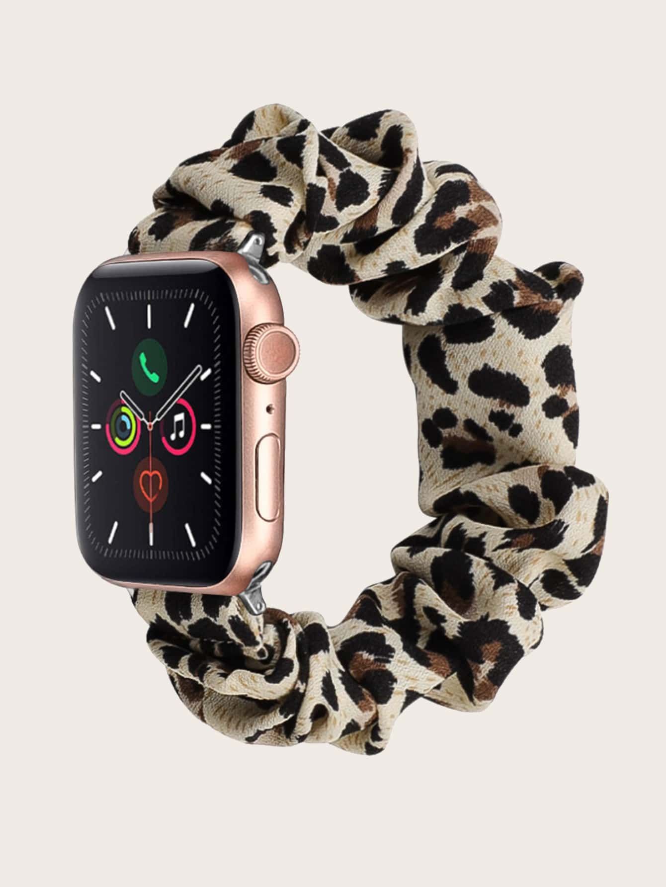 Leopard Scrunchie Design iWatch Band | SHEIN