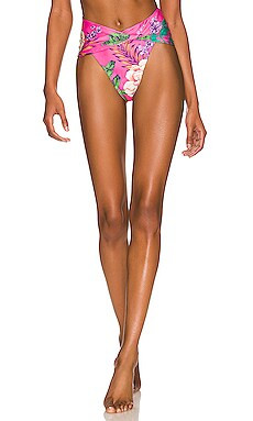 Agua Bendita x REVOLVE Lily Bikini Bottom in Pink Floral from Revolve.com | Revolve Clothing (Global)