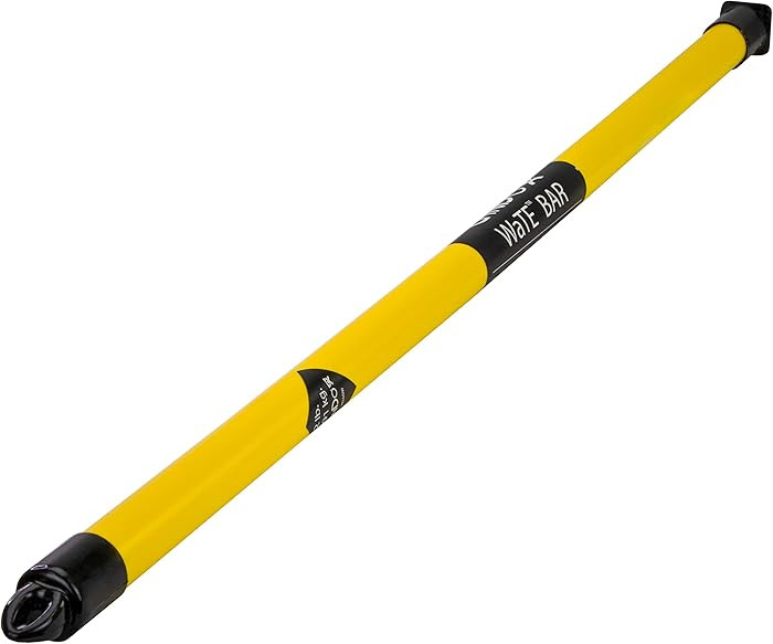CanDo Slim WaTE Bar 2lb Yellow, Total Body Workout Weighted Exercise Bar for Strength Training, T... | Amazon (US)