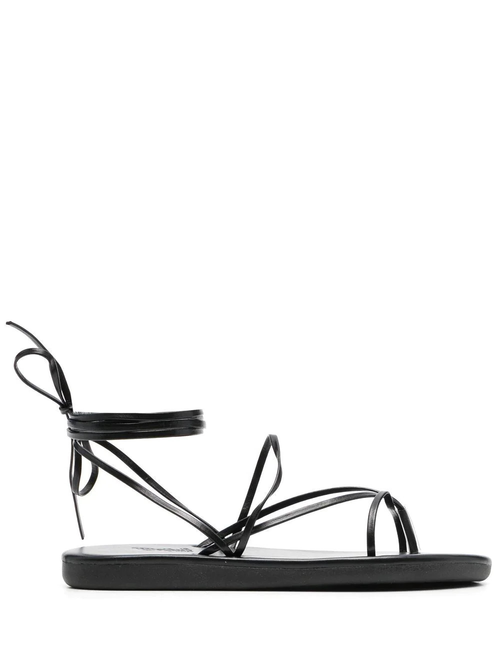leather ankle-tie sandals | Farfetch Global