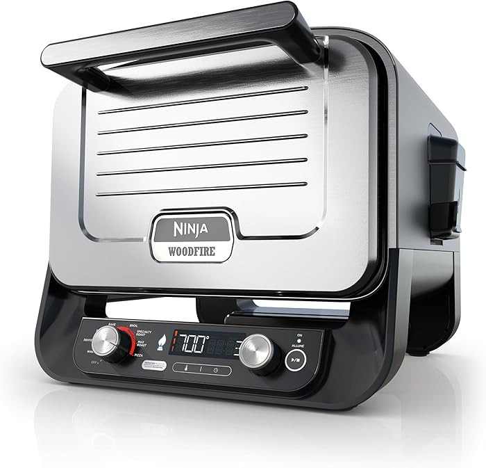 Ninja Woodfire 8-in-1 Outdoor Oven, Pizza Oven, 700\u00b0F High Heat Roaster, BBQ Smoker, Ninja W... | Amazon (CA)