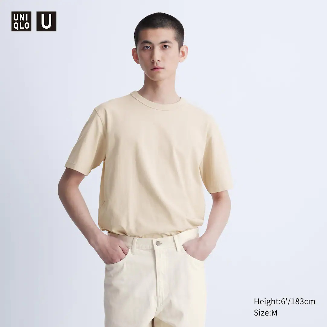Crew Neck Short Sleeved T-Shirt | UNIQLO (UK)