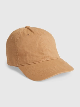 Kids 100% Organic Cotton Washed Baseball Hat | Gap (US)