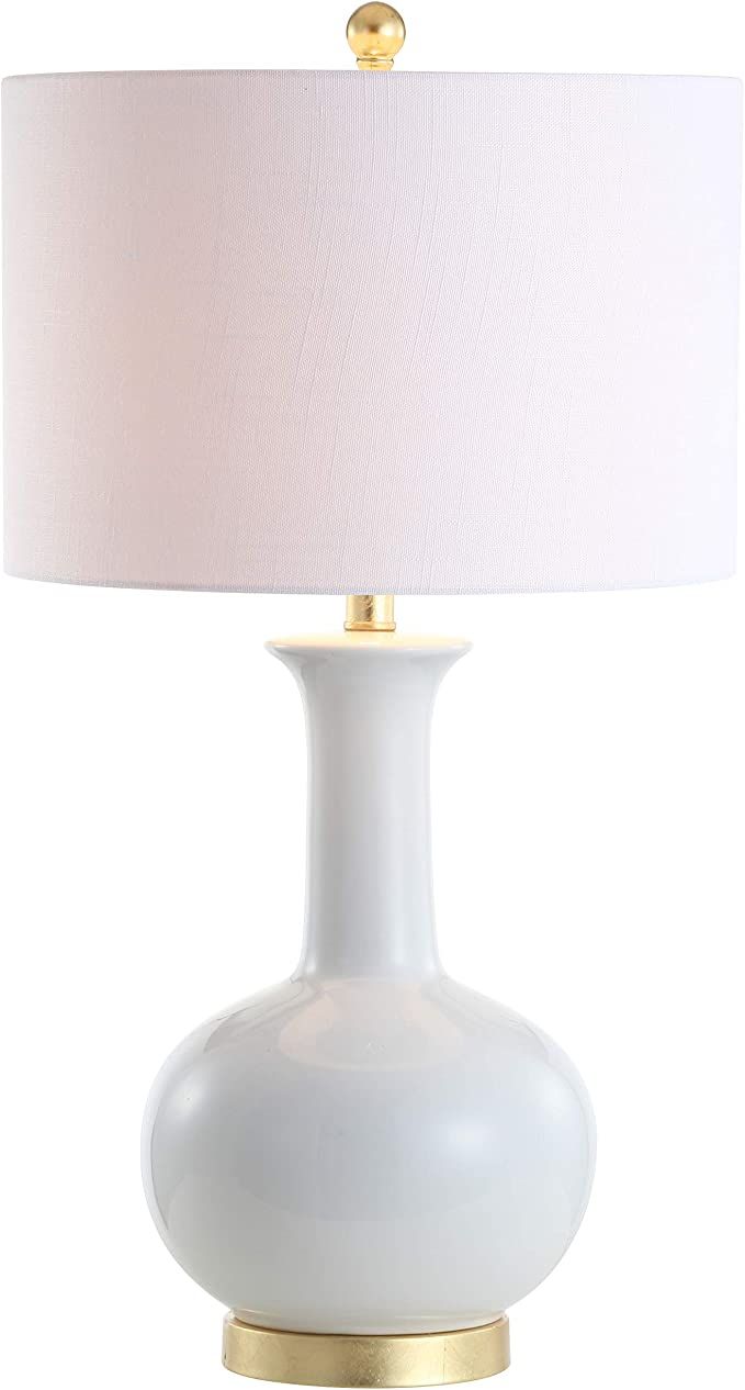 JONATHAN Y JYL6208A Brussels 27" Ceramic/Metal LED Table Lamp Contemporary Transitional Bedside D... | Amazon (US)