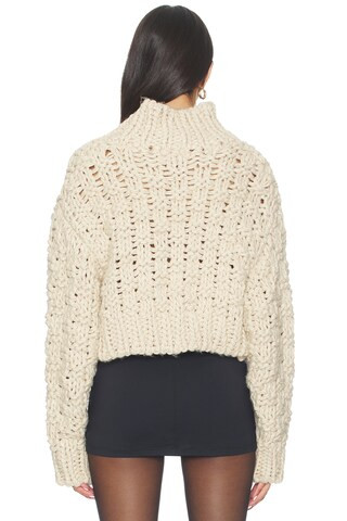 Lovers and Friends x Bridget Jolene Knit Sweater in Oatmeal from Revolve.com | Revolve Clothing (Global)