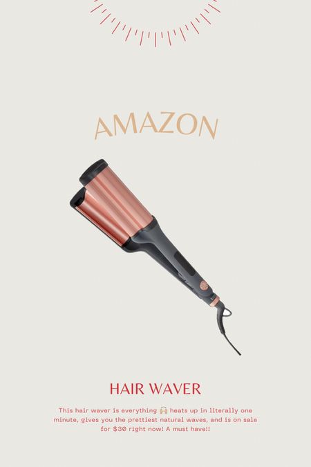 This hair waver is everything 🙌🏼 heats up in literally one minute, gives you the prettiest natural waves, and is on sale for $30 right now! You need!!!😍


#LTKBeauty #LTKFindsUnder50 #LTKStyleTip