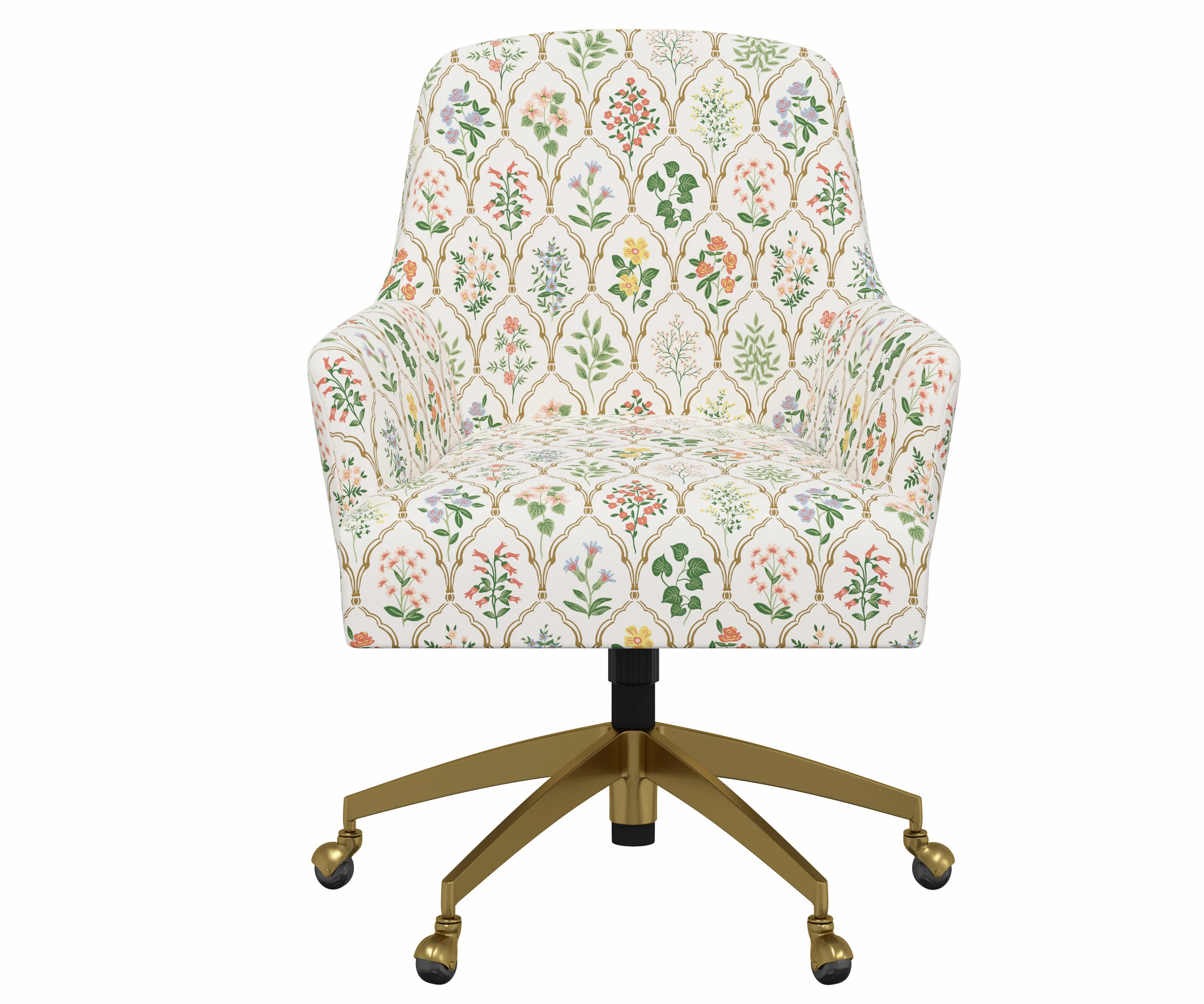 Rifle Paper Co. x Cloth & Company Yvette Office Chair | Birch Lane
