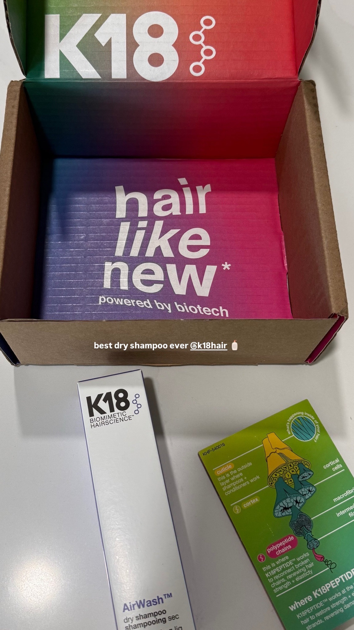 no because K18 DOES in fact have the best dry shampoo

#LTKmorningroutine #LTKgrwm #LTKselfcare