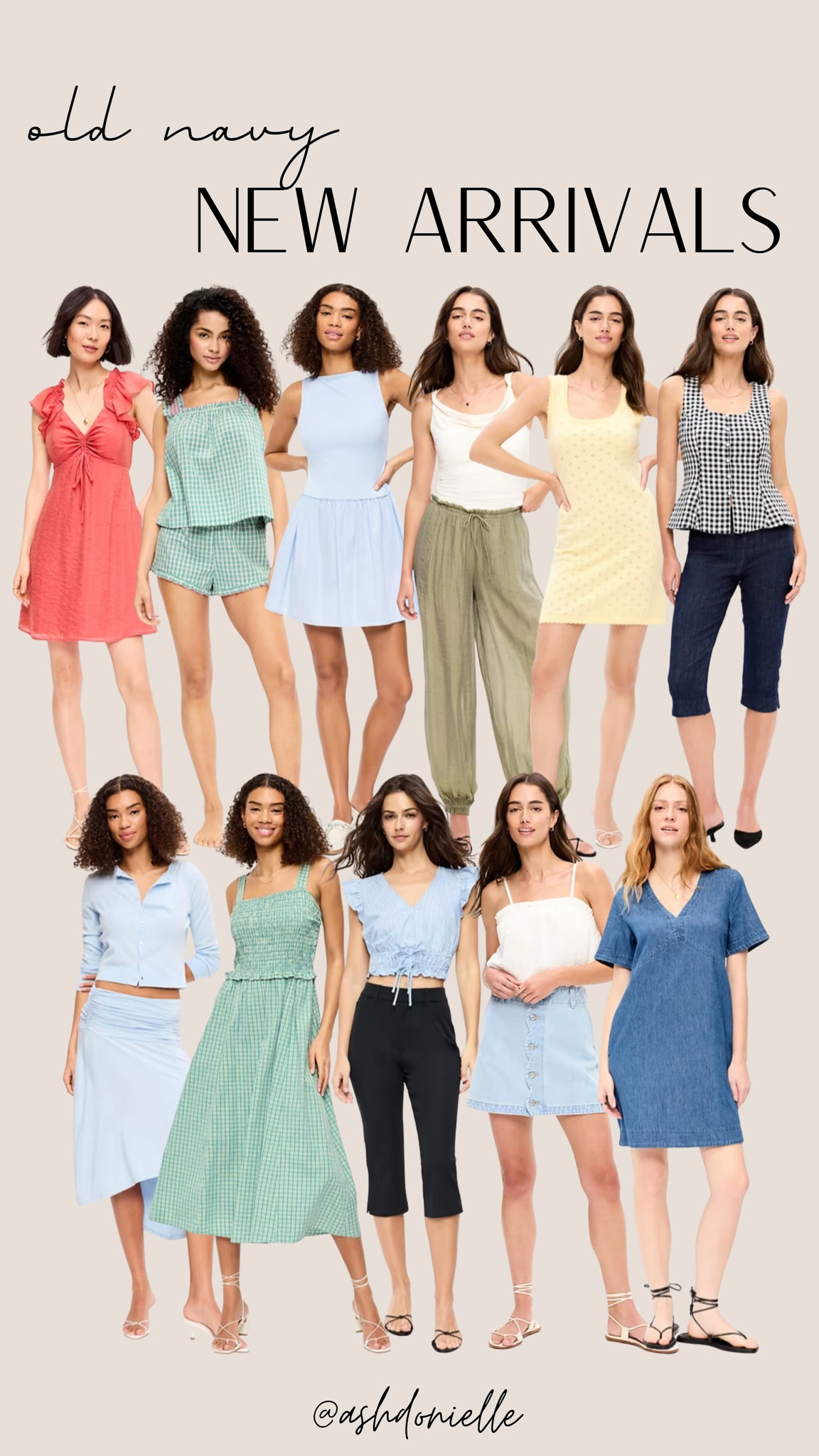 Old navy spring arrivals

lightweight spring outfits
floral dresses and skirts
pastel color outfit ideas
spring brunch outfit looks
linen sets and breezy styles
denim shorts and spring tops
casual chic everyday outfits
spring layering outfit ideas
elevated basics for warm weather

#LTKSaleAlert #LTKSeasonal #LTKootd