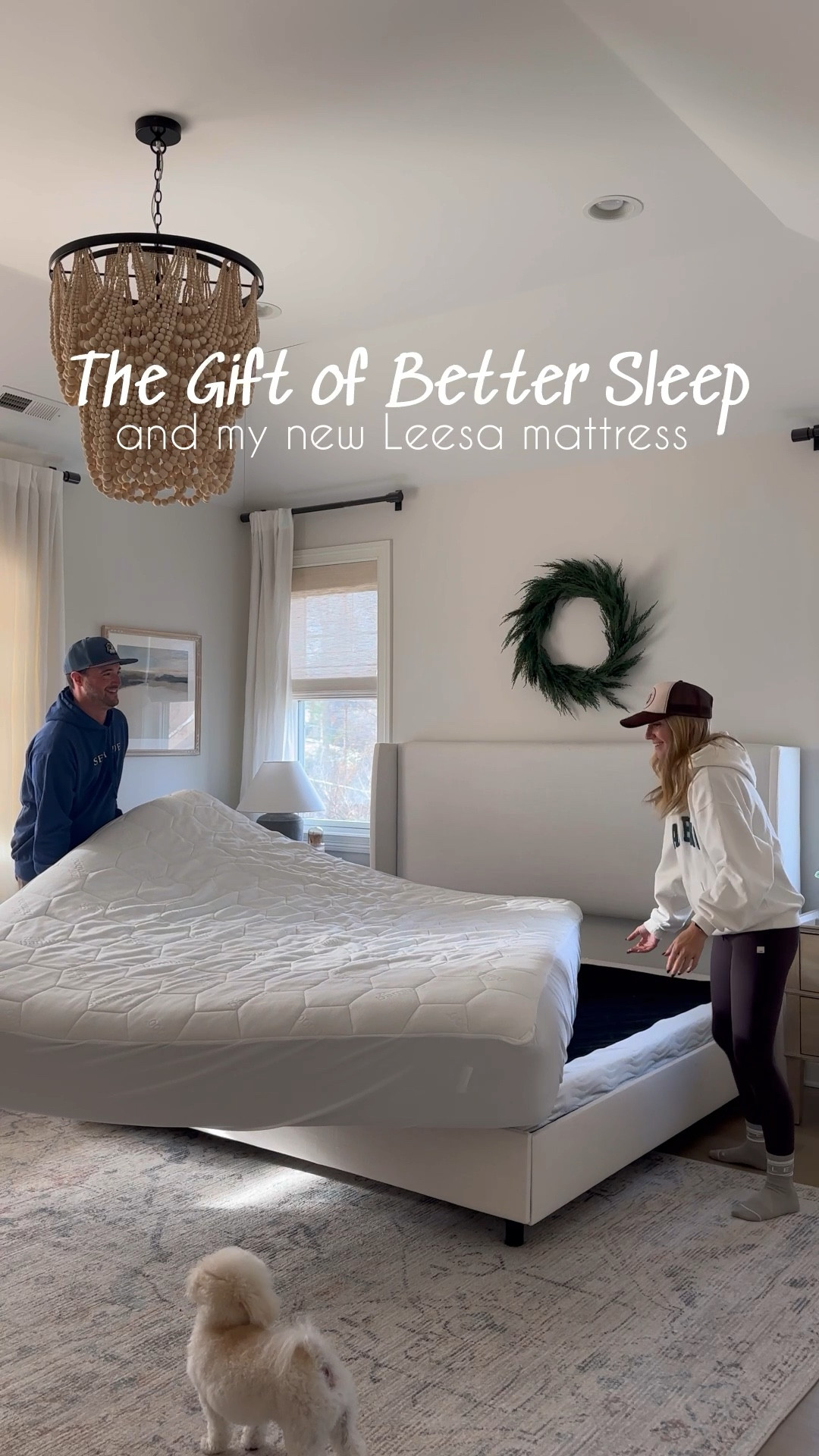 The most comfortable mattress you need to know about NOW!! I just received my new Leesa Reserve Hybrid mattress and gave myself the gift of better sleep in 2025!! 😴🎁

High density memory foam cradles your body, absorbs motion, and relieves pressure points. I ordered the medium comfort level and it’s the perfect balance of comfort and support! Head to stories for a closer look and why I highly recommend this mattress!! 🙌🏼

Leesa is making amazing social impacts as well! They believe everyone is deserving of a safe and comfortable place to rest, and has donated over 40,000 mattresses to people in need! 

Right now you can save an additional $50 off your with my code “CEDARLANE50”. @leesasleep #ad

#LTKHoliday #LTKSaleAlert #LTKHome