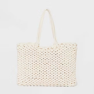 Rope Tote Handbag - A New Day™ | Target